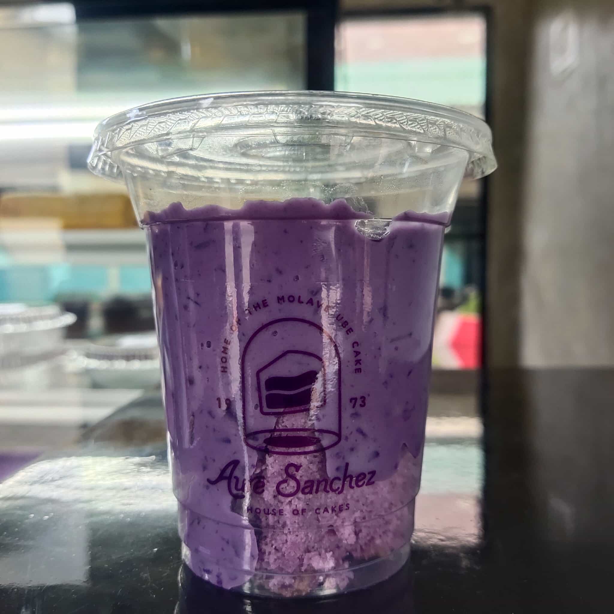 Ube Cake Cup